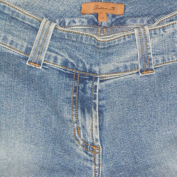 AB 2502 Arden B (Size 10 Long) Distress Spandex   Denim (Palazzo Leg) - Picture 8 of 16